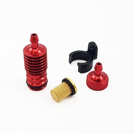 ULTIMATE RACING Fuel Filter & Exhaust Gas Cooler w/ Holder