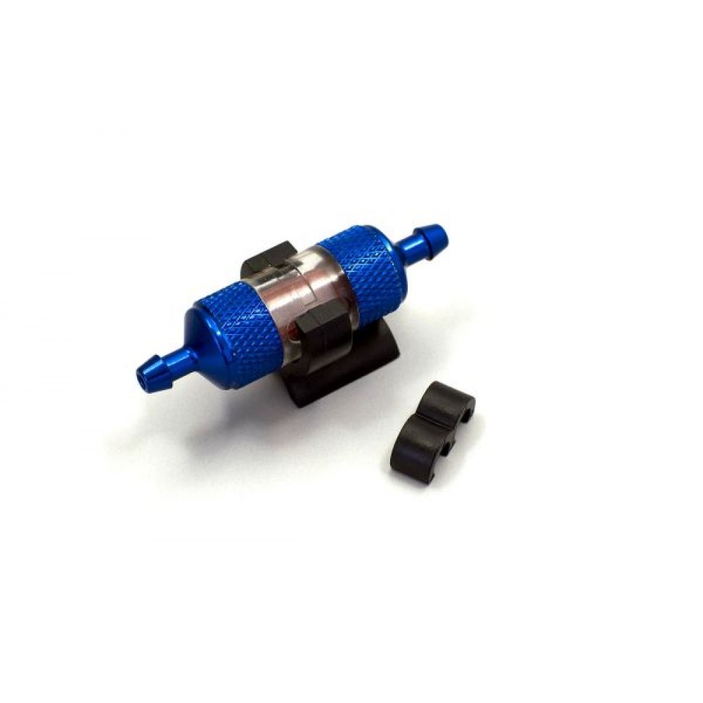 ROUTE See-Through Fuel Filter Blue (LARGE) R246-8673