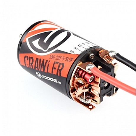 RUDDOG Crawler 550 20T 5-Slot Brushed Motor