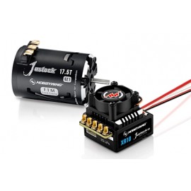 HOBBYWING 38020372 XR10 Justock G3S + 3650SD G2.1 17.5T Power System Combo 