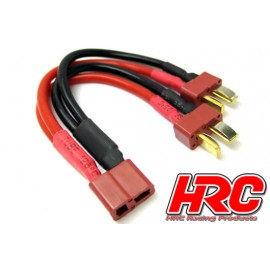 HRC ADAPTER FOR 2 BATTERIES IN PARALLEL 14AWG CABLE - ULTRA T-PLUG  (1pcs) 