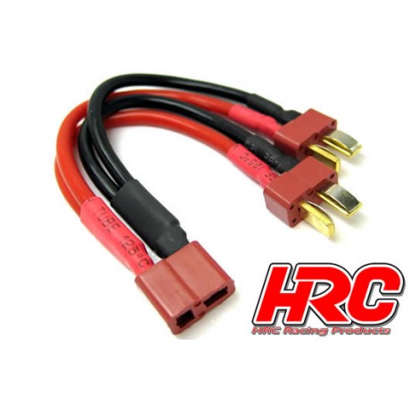 HRC ADAPTER FOR 2 BATTERIES IN PARALLEL 14AWG CABLE - ULTRA T-PLUG  (1pcs)