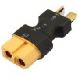 HSP XT90 FEMALE TO T-PLUG MALE ADAPTER  (1pcs) 