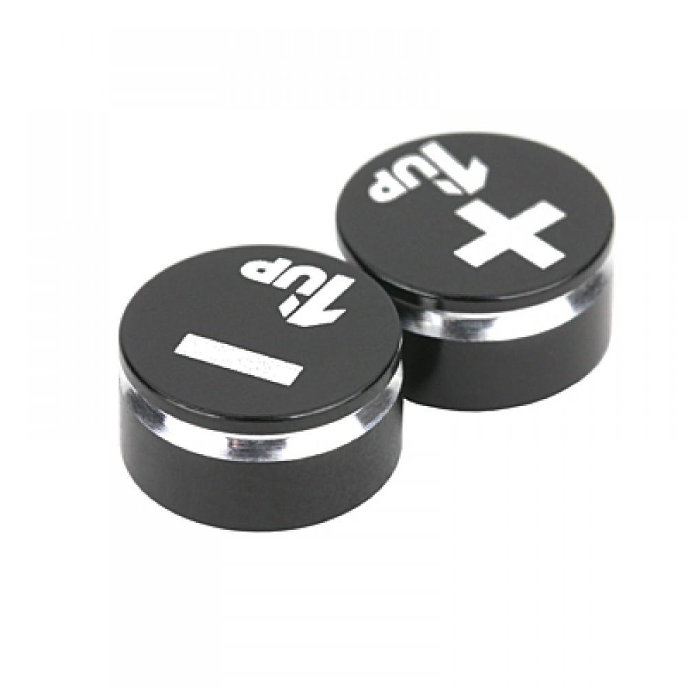 1UP RACING LowPro Bullet Plug Grips – Black