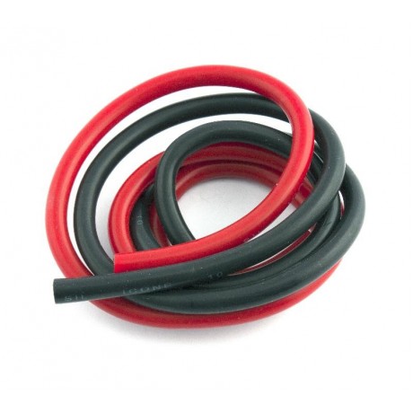 ORION SNAKE WIRE BLACK/RED 10 AWG  (1m)