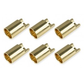 CORALLY Bullit Connector 6.5mm - Female (6pcs) 