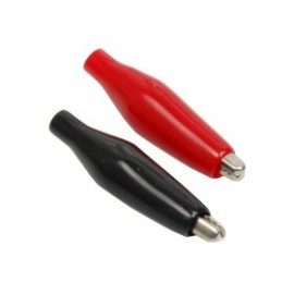 SCHUMACHER Croc Clips Mini - Red/Black 4pcs