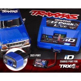 TRAXXAS 2821 ID charging adapter TRX-4M Lipo battery 