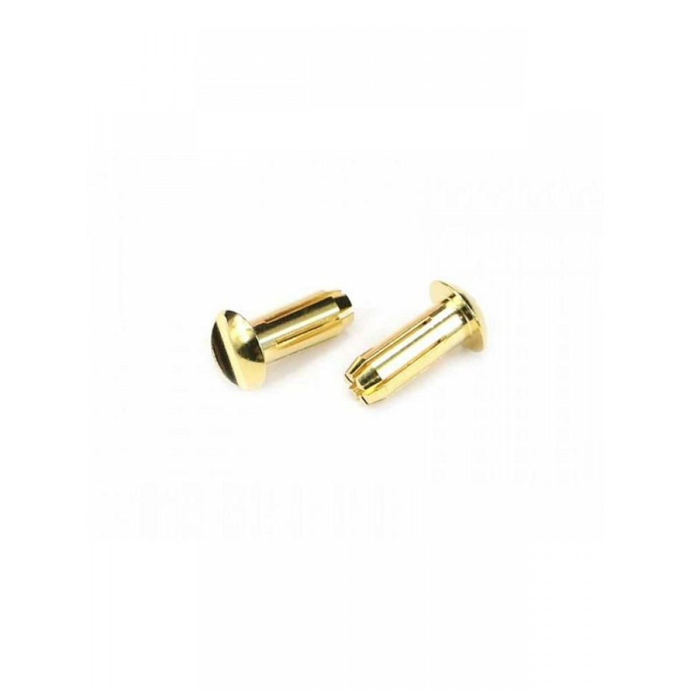 ARROWMAX Flat 5mm plug 24K (2pcs)