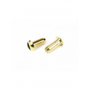 ARROWMAX Flat 5mm plug 24K (2pcs)