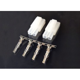 HSP Tamiya connector (2) H-SPEED (male housing/female connector)