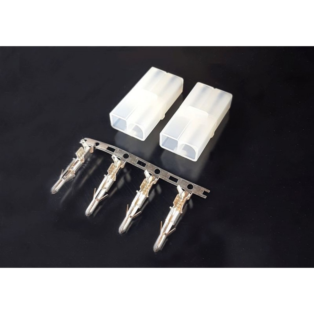 HSP Tamiya connector (2) H-SPEED (Female housing/Male connector)