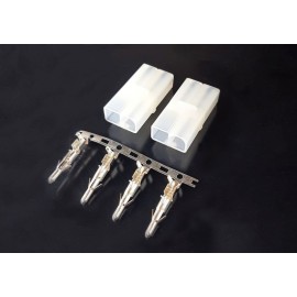 HSP Tamiya connector (2) H-SPEED (Female housing/Male connector) 