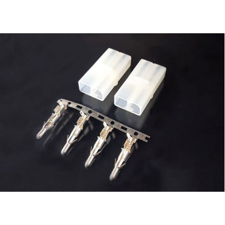 HSP Tamiya connector (2) H-SPEED (Female housing/Male connector)