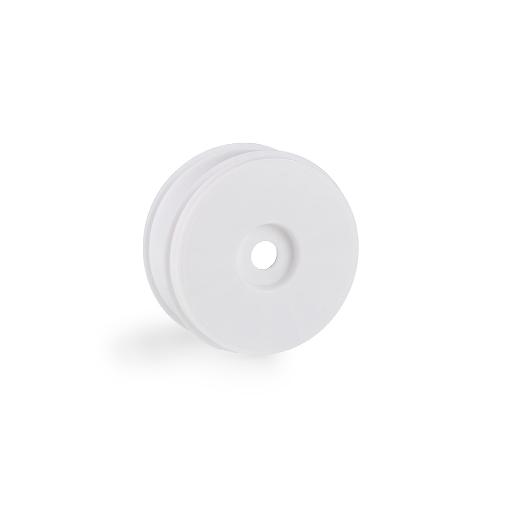MATRIX 1:8 Buggy Wheels White Ready to Glue (4pcs)