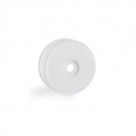 MATRIX 1:8 Buggy Wheels White Ready to Glue (4pcs) 