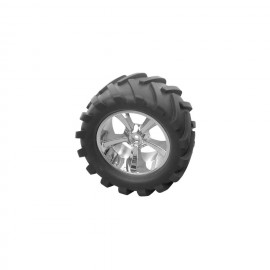 HPI UFO WHEEL WITH DOZER TIRE SAVAGE 1/10 OFF ROAD