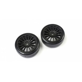 KYOSHO FAT302BK Drift Tire(Pre-glued/Black)FAZER (2pcs)