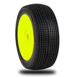 ZN RACING 1/8 BUGGY TYRES YELLOW (4pcs)