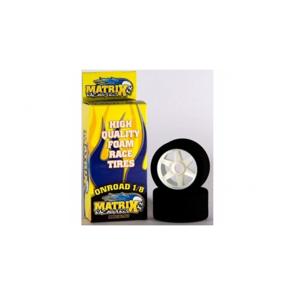MATRIX FOAM FR.TIRES KYO-MUG 1/8 #37 (1pair) MX-8A37K