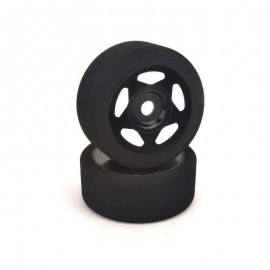 CONTACT GT8/Rally preglued on disk rim 103mm black 25° foam rubber (2pcs)