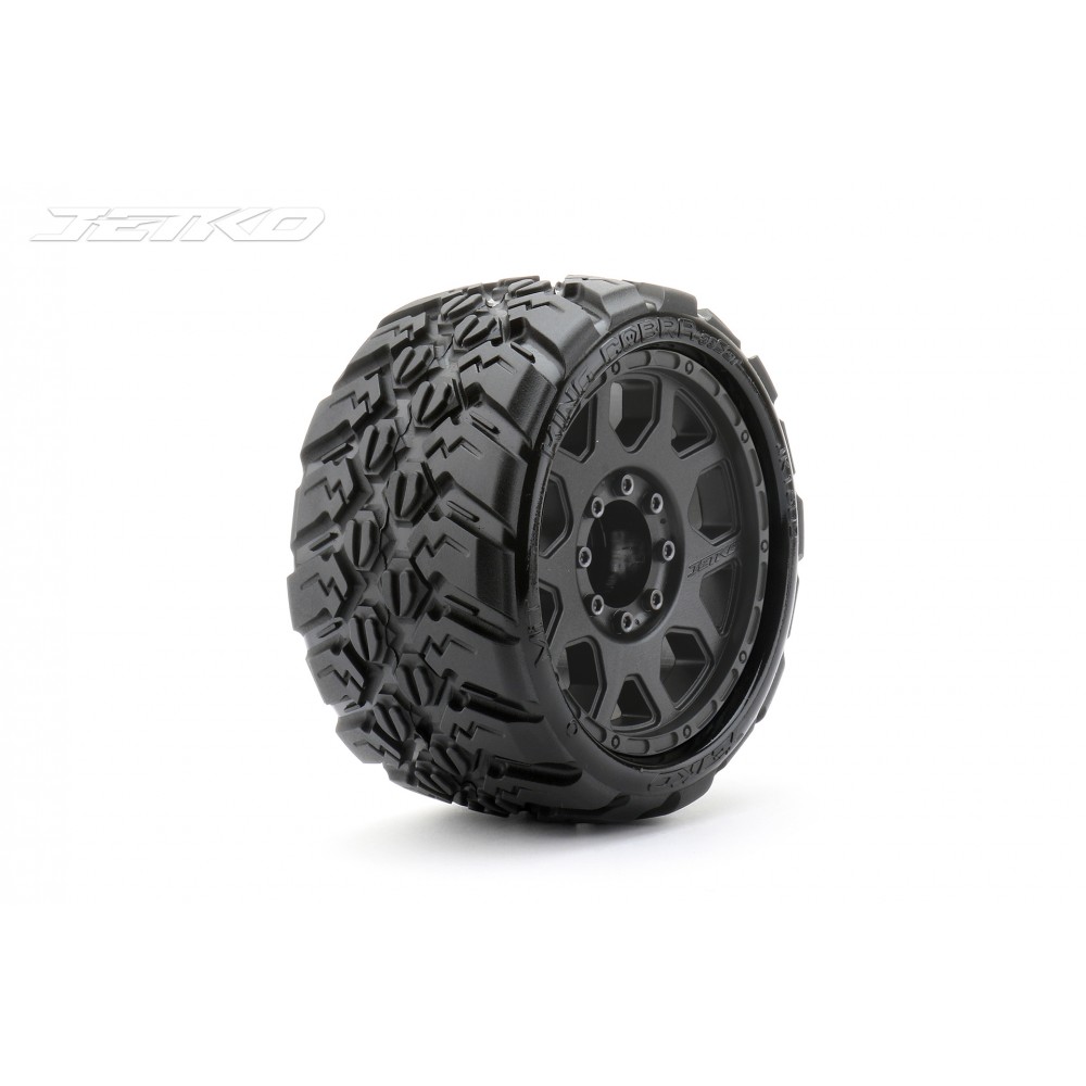 JETKO EX King Cobra LP Belted 3.8 Black Wheel MAXX 17mm (2pcs)