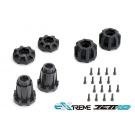 JETKO EX King Cobra LP Belted 3.8 Black Wheel MAXX 17mm (2pcs) 