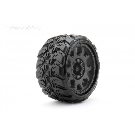 JETKO EX King Cobra LP Belted 3.8 Black Wheel MAXX 17mm (2pcs)