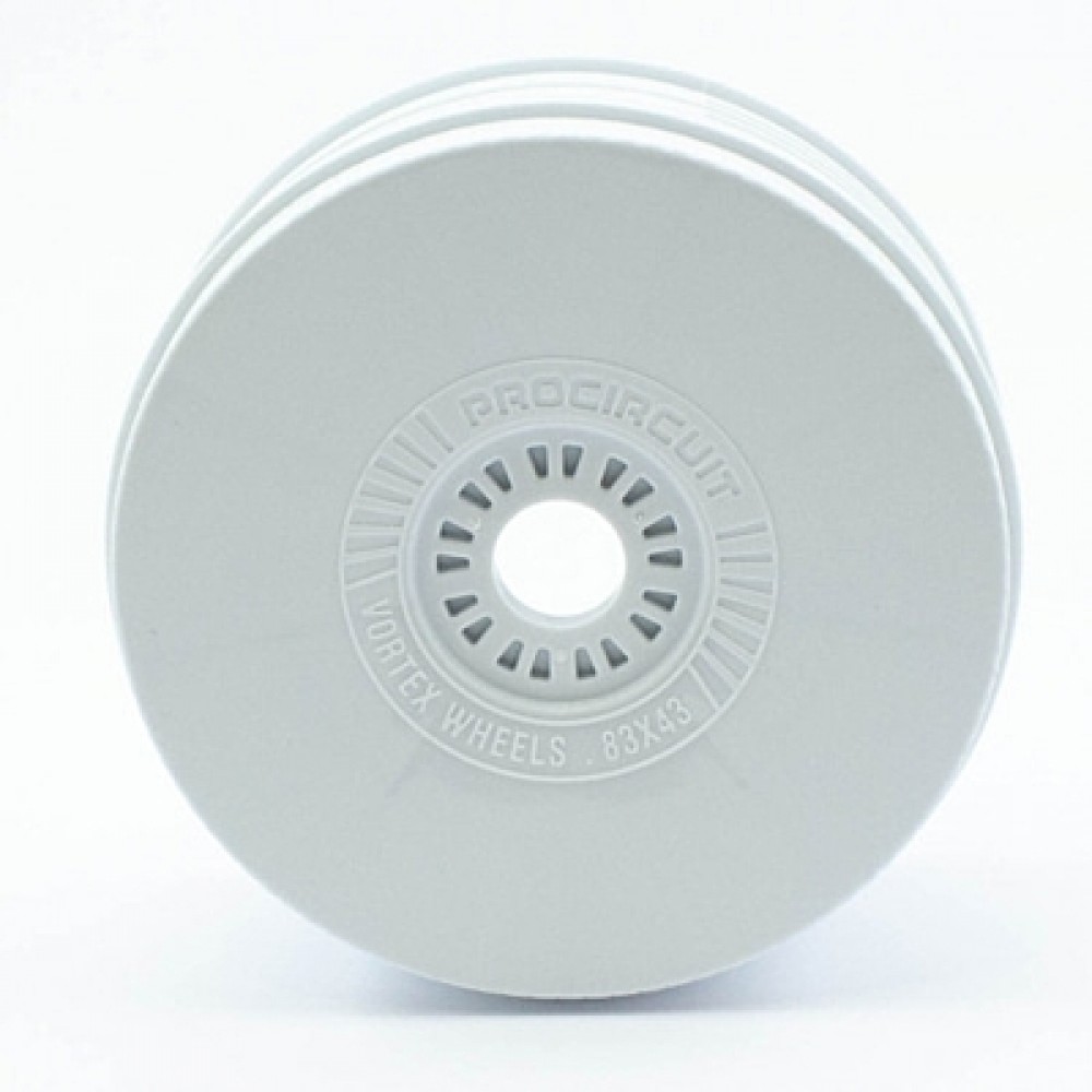 PROCIRCUIT 1/8 Vortex Wheels V2 White Bulk (24pcs)