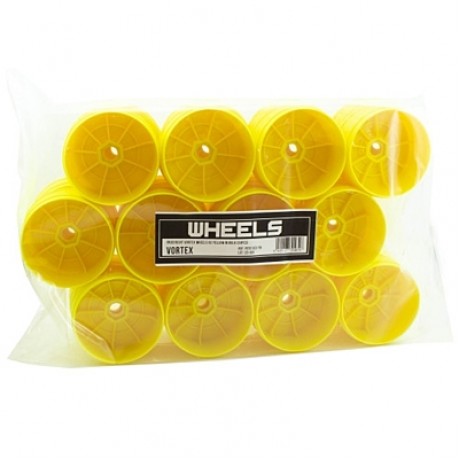 PROCIRCUIT 1/8 Vortex Wheels V2 Yellow Bulk (24pcs)