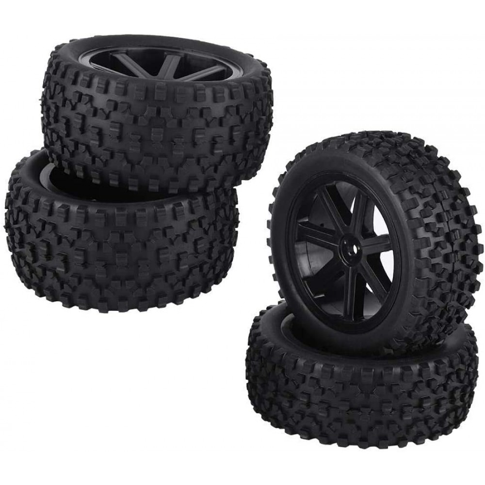 ZN RACING 1/10 BUGGY TYRES BLACK (4pcs)