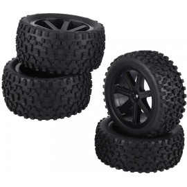 ZN RACING 1/10 BUGGY TYRES BLACK (4pcs) 