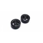 KYOSHO Drift Tire Rear (10Spoke/BK/24mm) FAT304BK (2pcs)