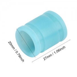 GS SILICONE EXHAUST 1/10 BLUE (1pcs)  