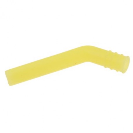 GS EXHAUST PIPE EXTENSION 1/10 YELLOW (1pcs)