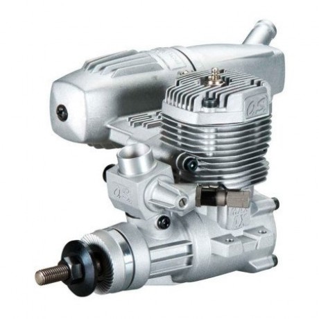 O.S MAX-46AXII 2ST GLOW AIRPLANE ENGINE (40K) W/E-3071 SILENCER