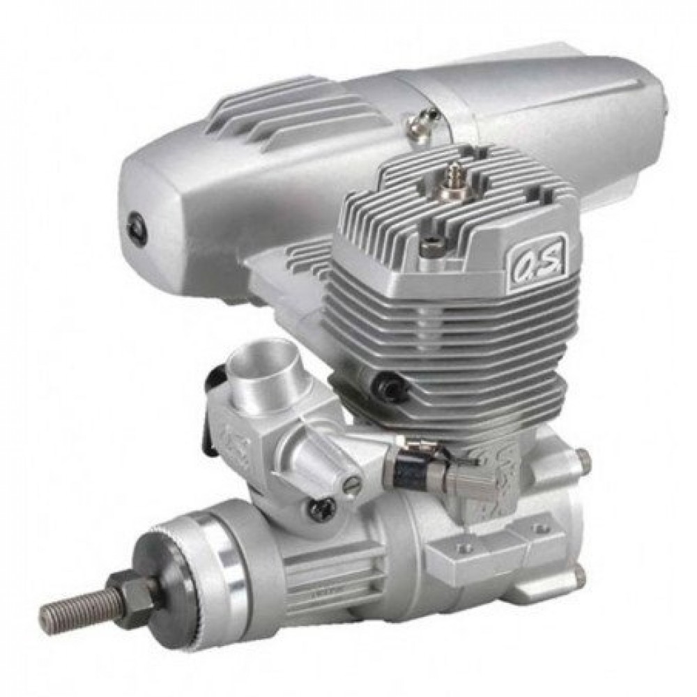 O.S MAX-55AX 2T GLOW AIRPLANE ENGINE (40K) W/E-3071 SILENCER