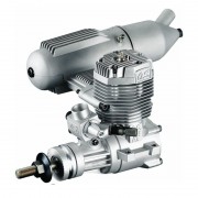 OS MAX-65AX 2ST GLOW AIRPLANE ENGINE W/E-4010A SILENCER