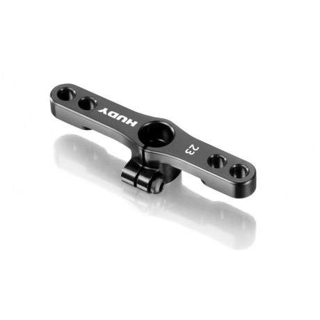 HUDY - Alu Clamp Throttle Servo Horn - KO, Sanwa - 23T 