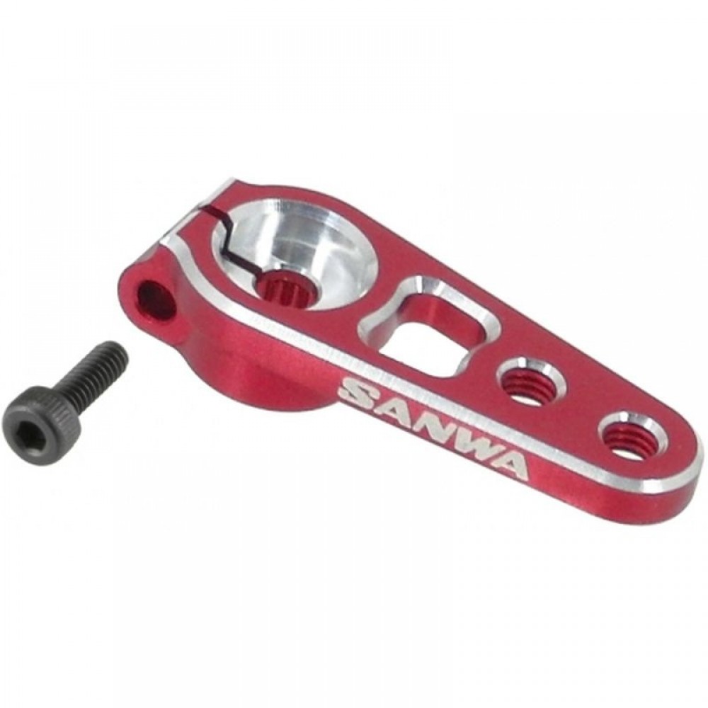 SANWA Servo Arm - 13 and 19 mm length (RED) 23T