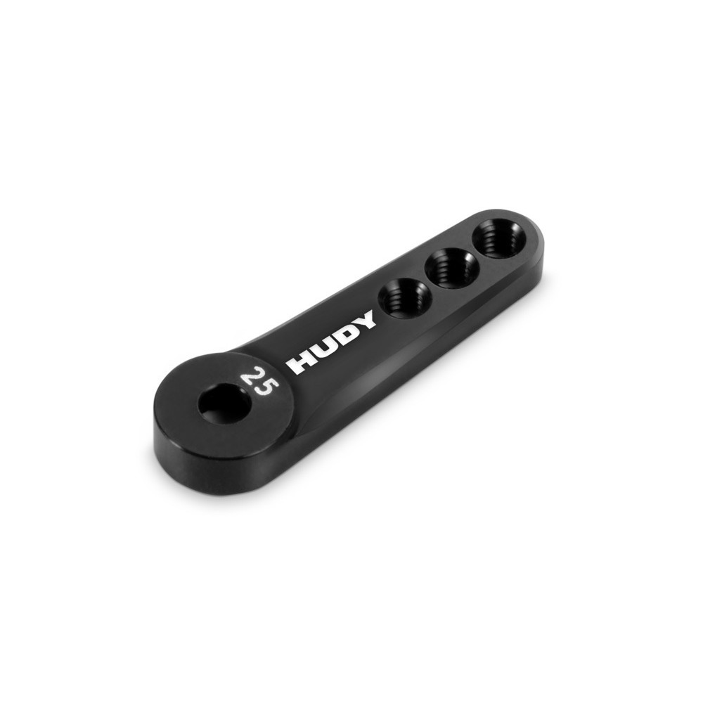 HUDY ALU SERVO HORN - FUTABA, SAVÖX - 3-HOLE M3 - 25T - V2 
