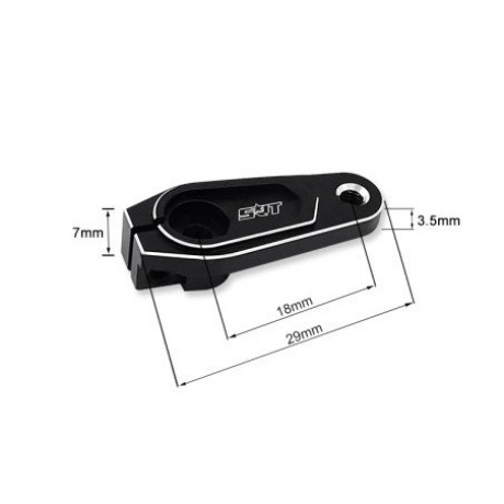 SRT TR-X5S 25T ALUMINUM SERVO HORN OFFSET 7mm L18mm