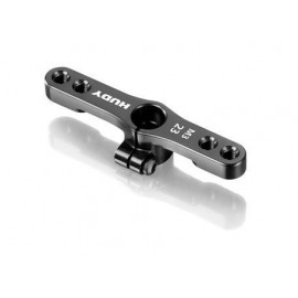 HUDY - Alu Clamp Throttle Servo Horn - M3 Thread - KO, Sanwa - 23T 