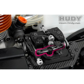 HUDY  Alu Throttle Servo Horn - KO JR Sanwa Airt. - 23T 