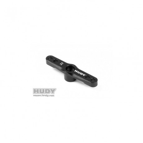 HUDY  Alu Throttle Servo Horn - KO JR Sanwa Airt. - 23T