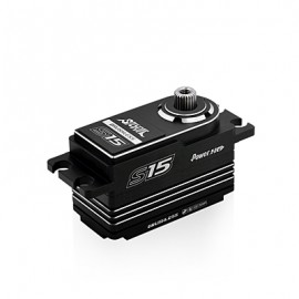 HD POWER S15 Silver Low Profile (0.06s/15.0kg/7.4V) Brushless Servo 