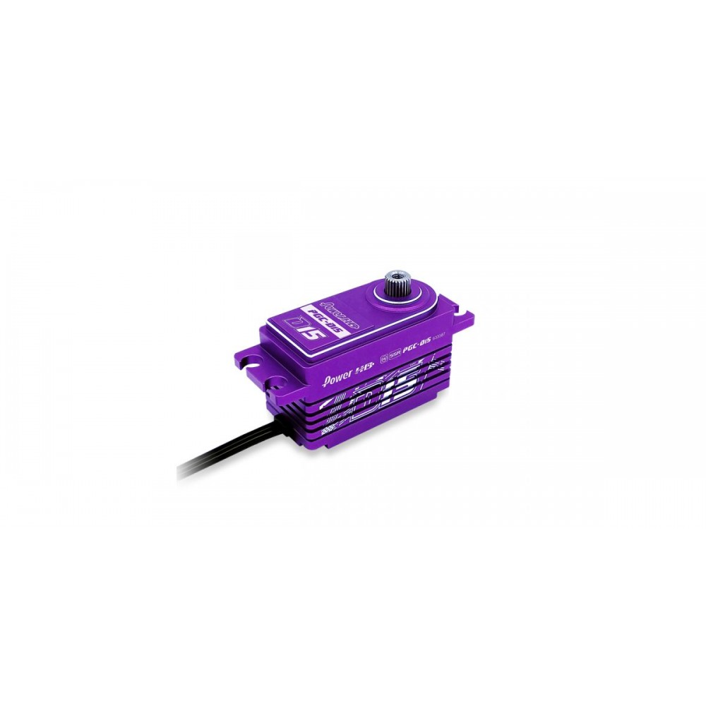 HD POWER D15 Purple Low Profile Servo Reverse wire(18.0Kg/0.085S)