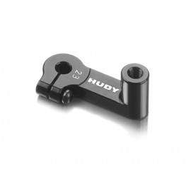HUDY - Alu Clamp Servo Horn - SANWA, KoPropo - extended - 23T  