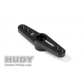 HUDY Alu Throttle Servo Horn - KO  Sanwa - Offset 2-Hole M3 - 23T