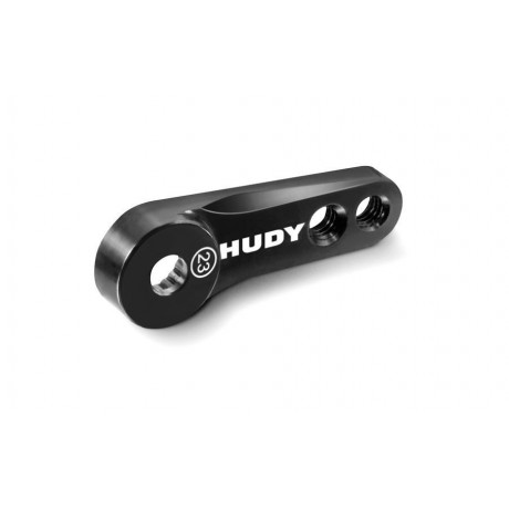 HUDY - ALU THROTTLE SERVO HORN Kopropo, JR, Sanwa, Airtronics - OFFSET - 23T 